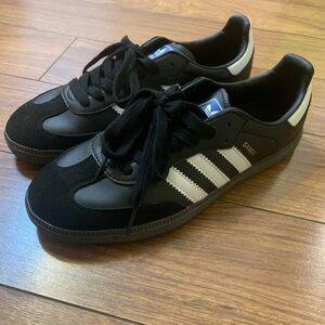 Adidas Samba Classic Black and White Sneakers